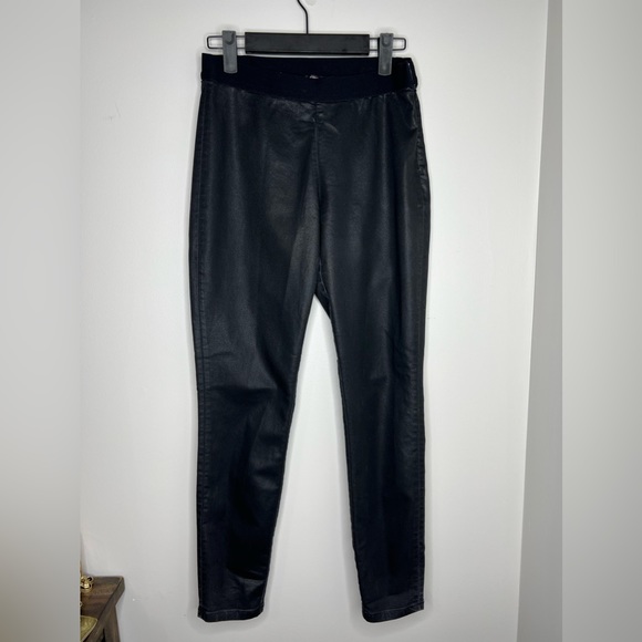 Victoria’s Secret matte metallic shiny pant/leggings. Size 4. Minimal stretch. - Picture 1 of 7